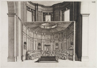 KG 15806
<br/>
Vaticaan (29: interieur en ontwerp (?) deel van de nieuwe St. Pieter)
<br/>
<em>Ferrabosco, Martino</em>